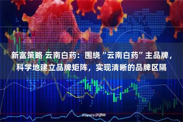 新富策略 云南白药：围绕“云南白药”主品牌，科学地建立品牌矩阵，实现清晰的品牌区隔